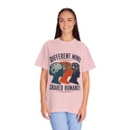 Different Minds Shared Humanity T-Shirt — Unity & Neurodiversity Awareness Tee