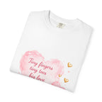 Baby Heart Tee — "Tiny fingers tiny toes, big love that grows and grows"