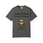 Birthday Cake Personalized T‑Shirt — "Happy Birthday! [Insert Name]" Customizable Tee