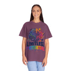 Limitless Potential T-Shirt — Inspirational Brain & Rainbow Design