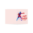 Boxing Boxer Happy Birthday Greeting Card — Sport-Themed Birthday Card (1/10/30/50 pcs)
