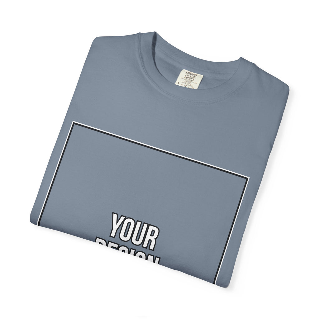 Classic Crewneck T‑Shirt — Custom Front Print Template