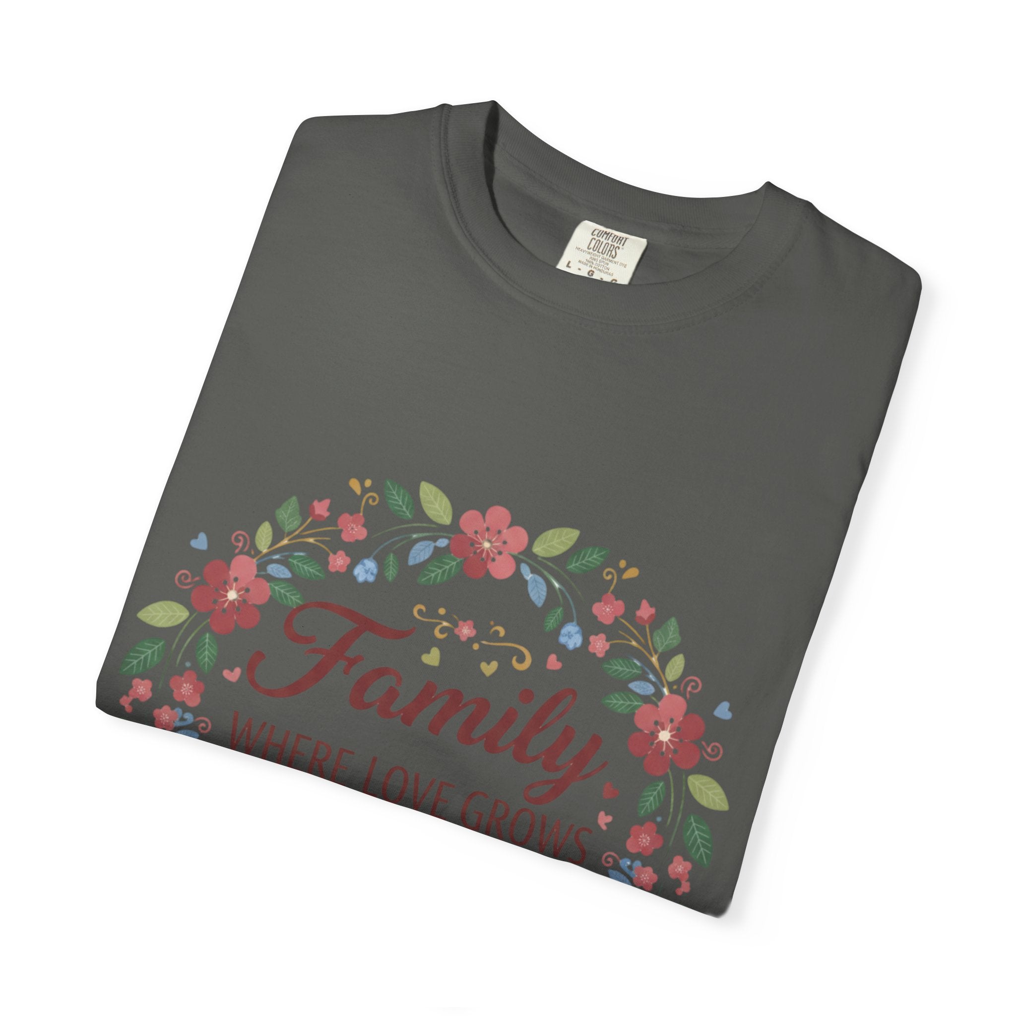 Family Where Love Grows T-Shirt