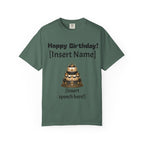 Birthday Cake Personalized T‑Shirt — "Happy Birthday! [Insert Name]" Customizable Tee
