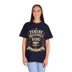 Birthday T-Shirt – "Today Belongs to You" Celebrate Big Tee