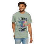 Feeling the World in Our Own Way T-Shirt — Neurodiversity Pride Graphic Tee