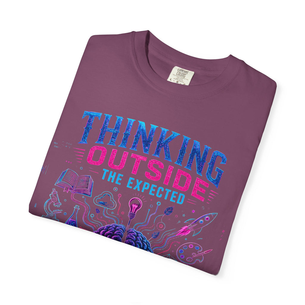 Thinking Outside the Expected T-Shirt — Creative Brain Graphic Tee