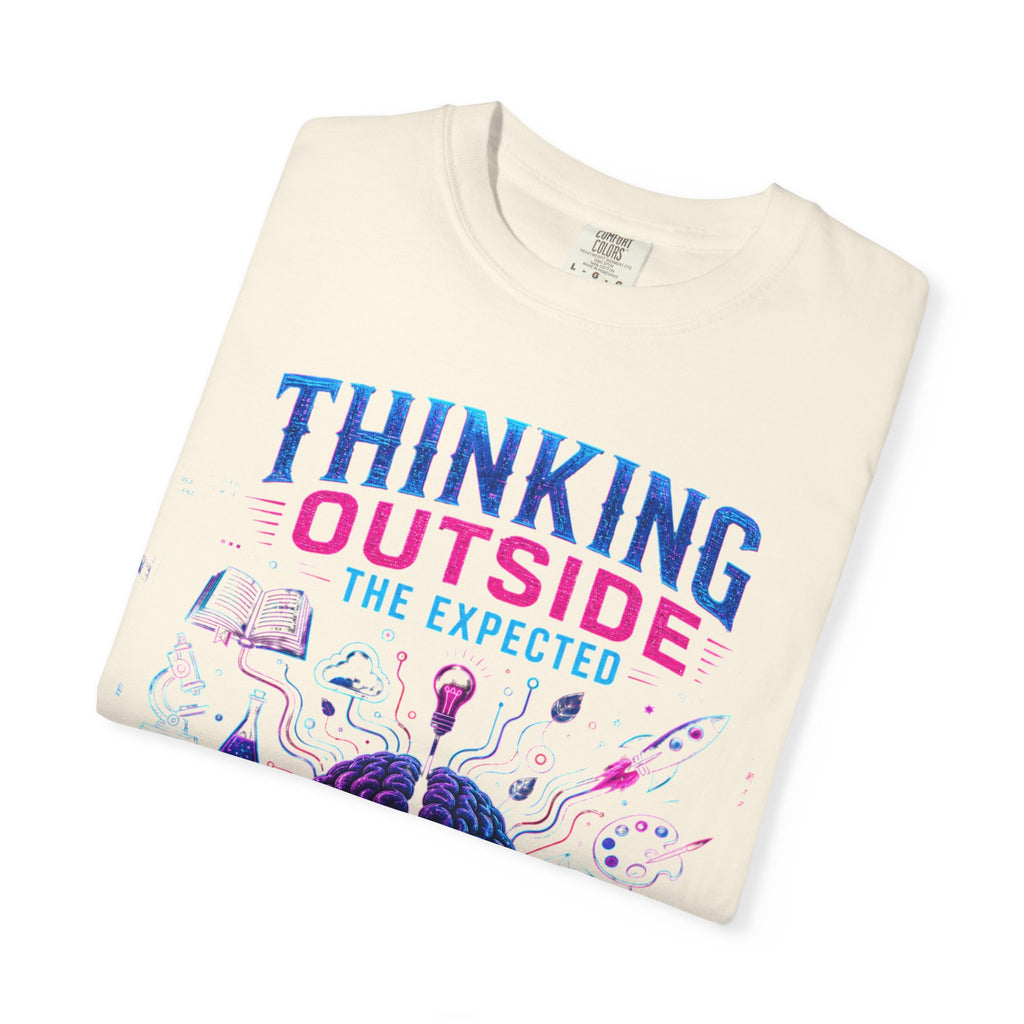 Thinking Outside the Expected T-Shirt — Creative Brain Graphic Tee