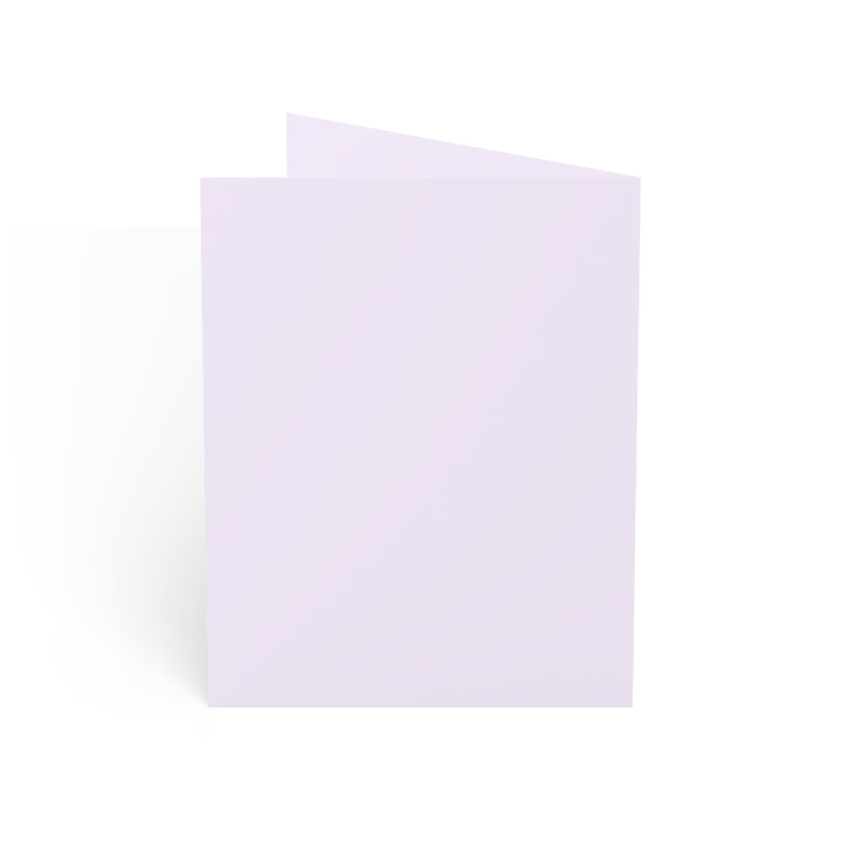 Anniversary Cards — Lavender Bouquet "Happy Anniversary" Greeting Cards (1/10/30/50 pcs)