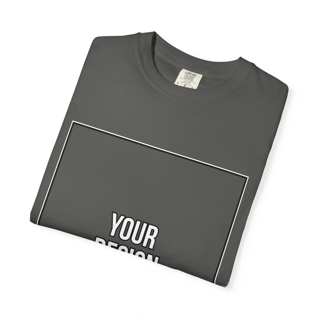 Classic Crewneck T‑Shirt — Custom Front Print Template