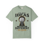 T-Shirt — "The Best Ideas Come From Different Minds" Graphic Tee