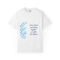 Long-Distance Love T-Shirt — "Some hearts just belong together no matter the distance"
