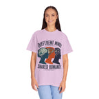 Different Minds Shared Humanity T-Shirt — Unity & Neurodiversity Awareness Tee