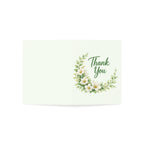 Thank You Floral Greeting Cards — Pack of 1/10/30/50 Sympathy & Appreciation Note Cards