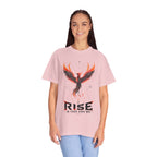 Phoenix Rise T-Shirt — "Rise In Your Own Way" Inspirational Graphic Tee