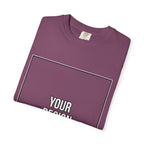 Classic Crewneck T‑Shirt — Custom Front Print Template