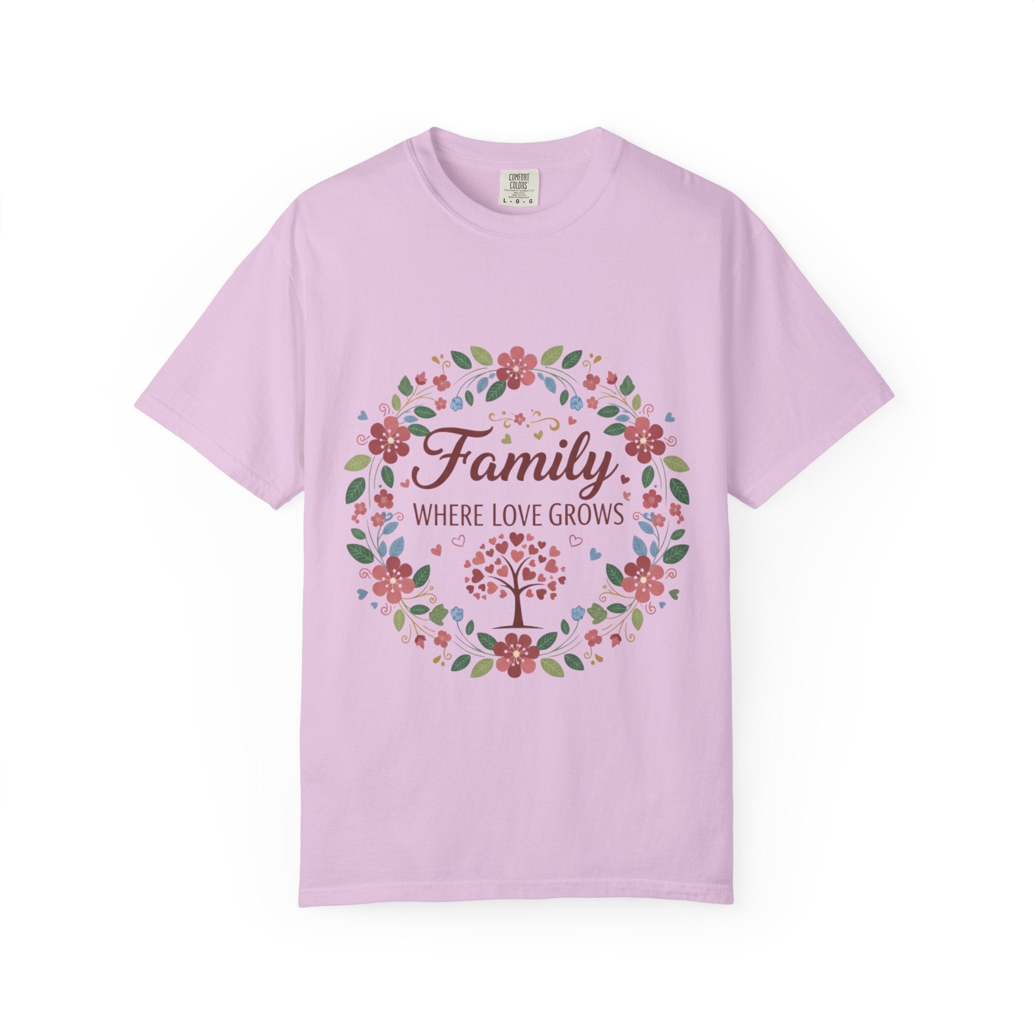 Family Where Love Grows T-Shirt