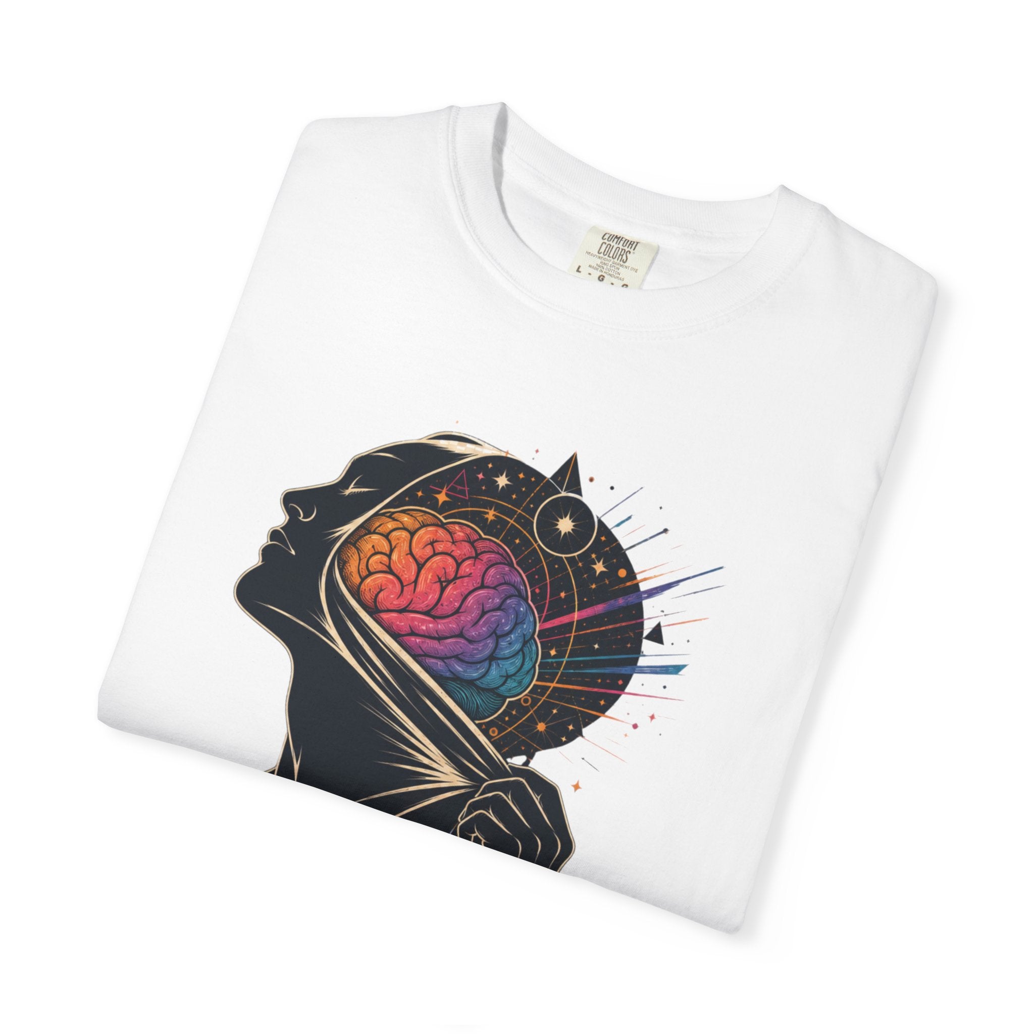 Authentic Is Beautiful Graphic T-Shirt — Pride Rainbow Mind Empowerment Tee
