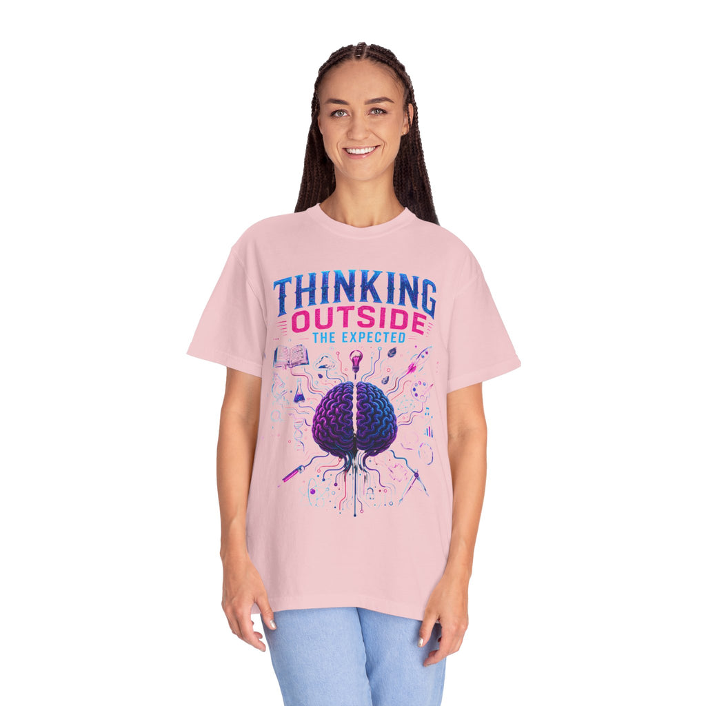Thinking Outside the Expected T-Shirt — Creative Brain Graphic Tee