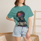 Authentic Is Beautiful Graphic T-Shirt — Pride Rainbow Mind Empowerment Tee