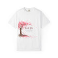 Thank You Cherry Blossom T-Shirt — Teacher Appreciation Floral Gratitude Tee