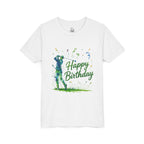 Youth Golf 'Happy Birthday' Tee — Kids Golf Birthday Shirt