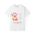 Baby Girl Announcement T-Shirt — “Congratulations!” Onesie Design