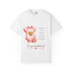Baby Girl Announcement T-Shirt — “Congratulations!” Onesie Design