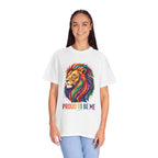 Proud to Be Me Lion T-Shirt — Rainbow Mane Pride Tee
