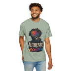 Authentic Is Beautiful Graphic T-Shirt — Pride Rainbow Mind Empowerment Tee