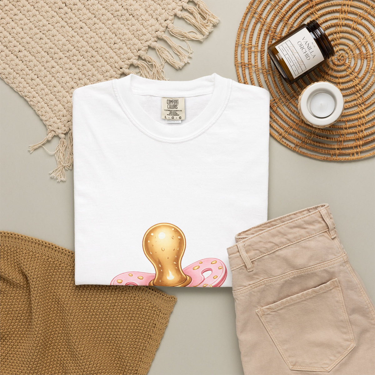 Congratulations Girl Baby Pacifier T-Shirt