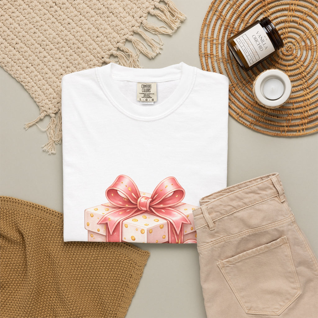 Baby Girl Congratulations Gift Present T-Shirt — Newborn Gift Tee