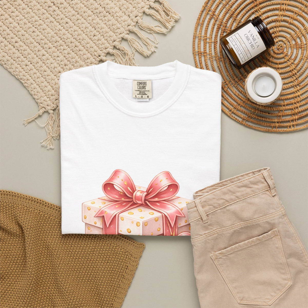 Baby Girl Congratulations Gift Present T-Shirt — Newborn Gift Tee