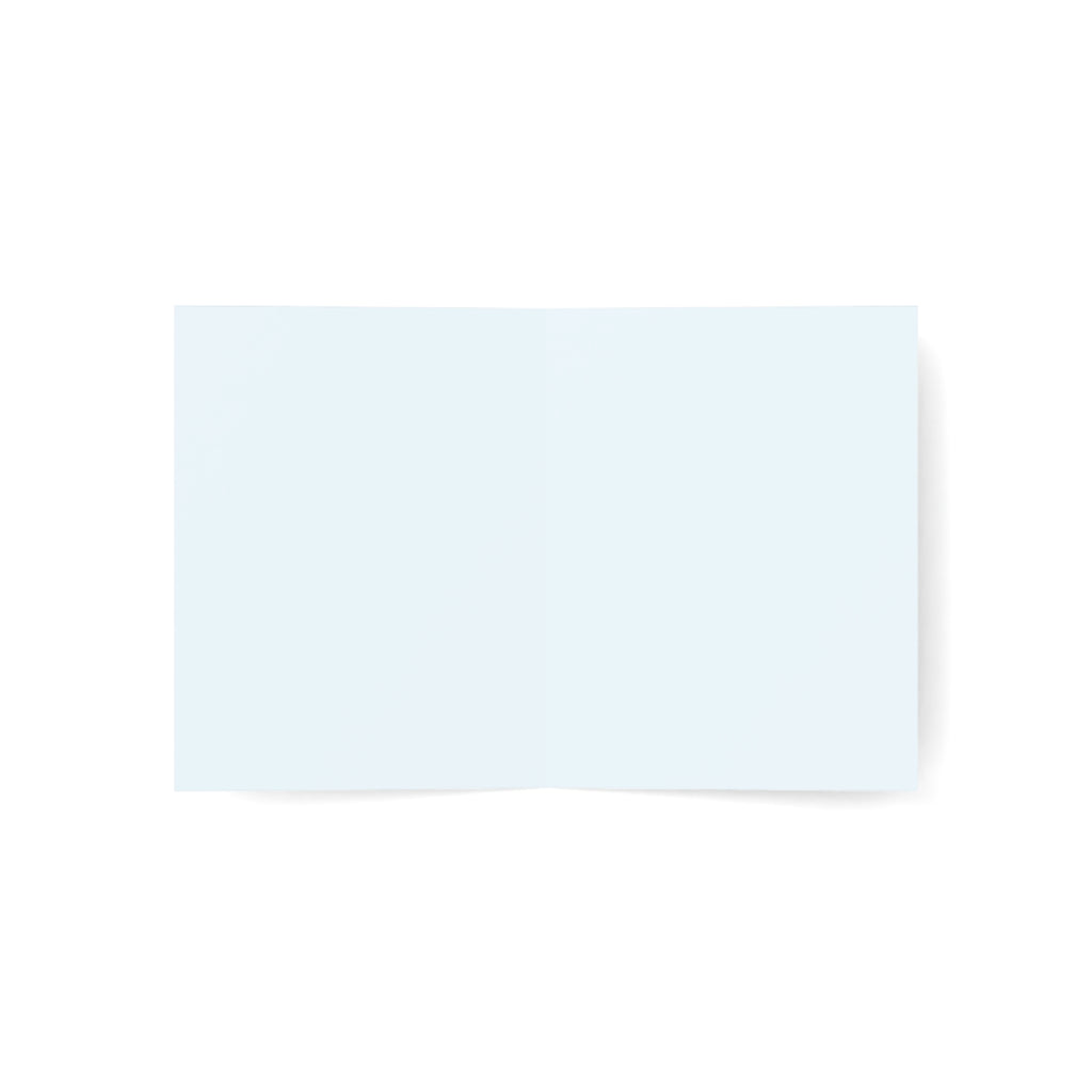 Baby 1st Birthday Greeting Card – Blue Elephant "Happy Birthday" (Single or Bulk Pack)