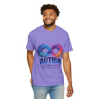 Autism Acceptance T-Shirt — Infinity Puzzle Rainbow Design