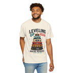 Leveling Up Again T-Shirt — "Making Memories Since Day One" Gamer Birthday Tee
