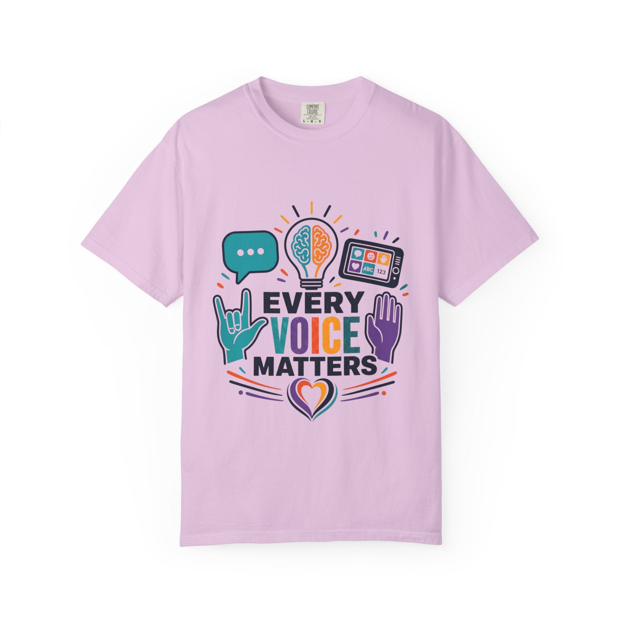 Every Voice Matters T-Shirt — Inclusive Speech & Accessibility Awareness Tee