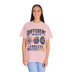 Autism Awareness T-Shirt — "Different Minds, Endless Possibilities"