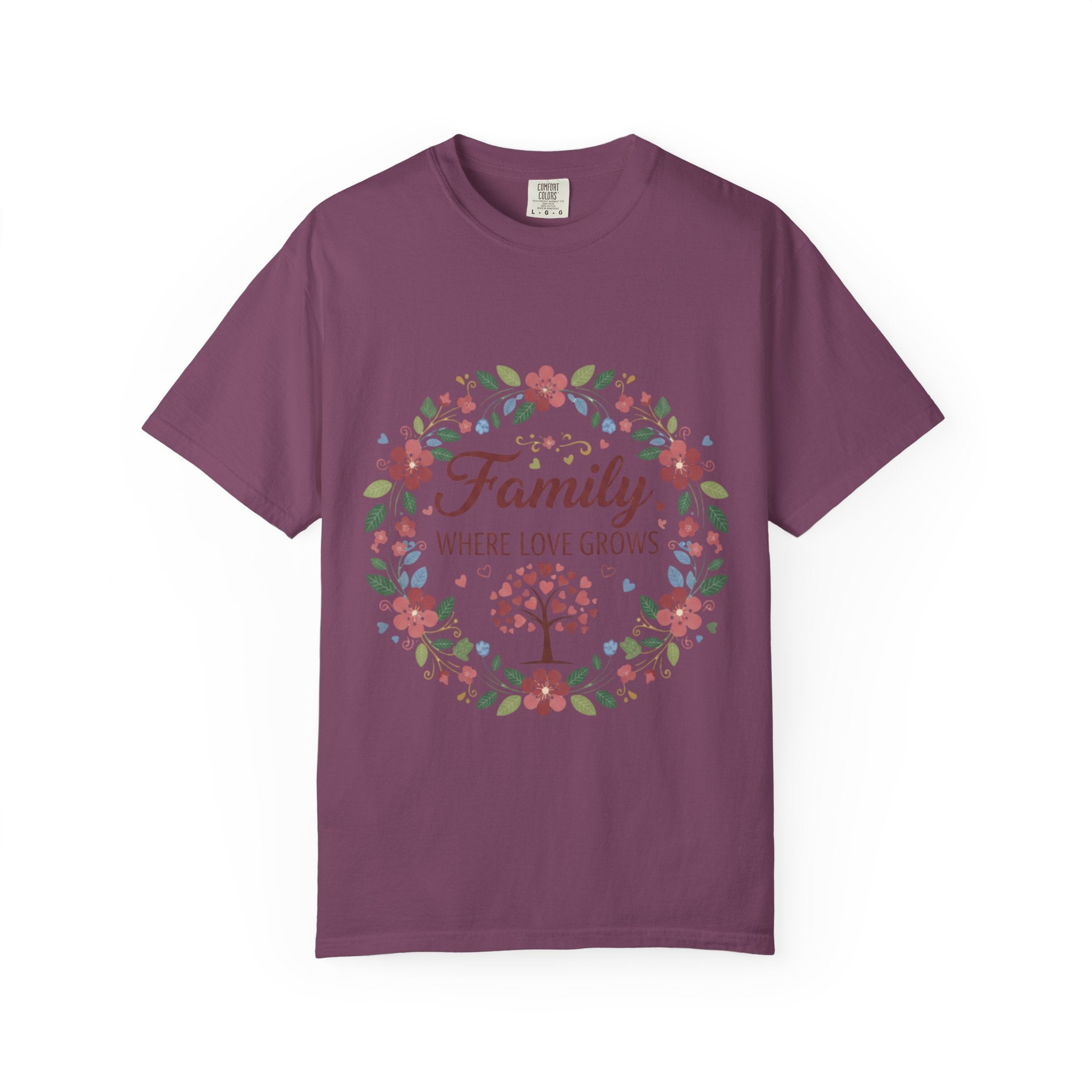 Family Where Love Grows T-Shirt