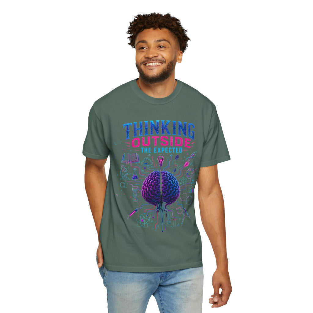 Thinking Outside the Expected T-Shirt — Creative Brain Graphic Tee