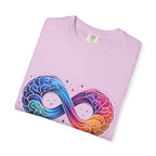 Autism Acceptance T-Shirt — Infinity Puzzle Rainbow Design