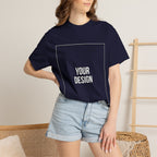 Classic Crewneck T‑Shirt — Custom Front Print Template