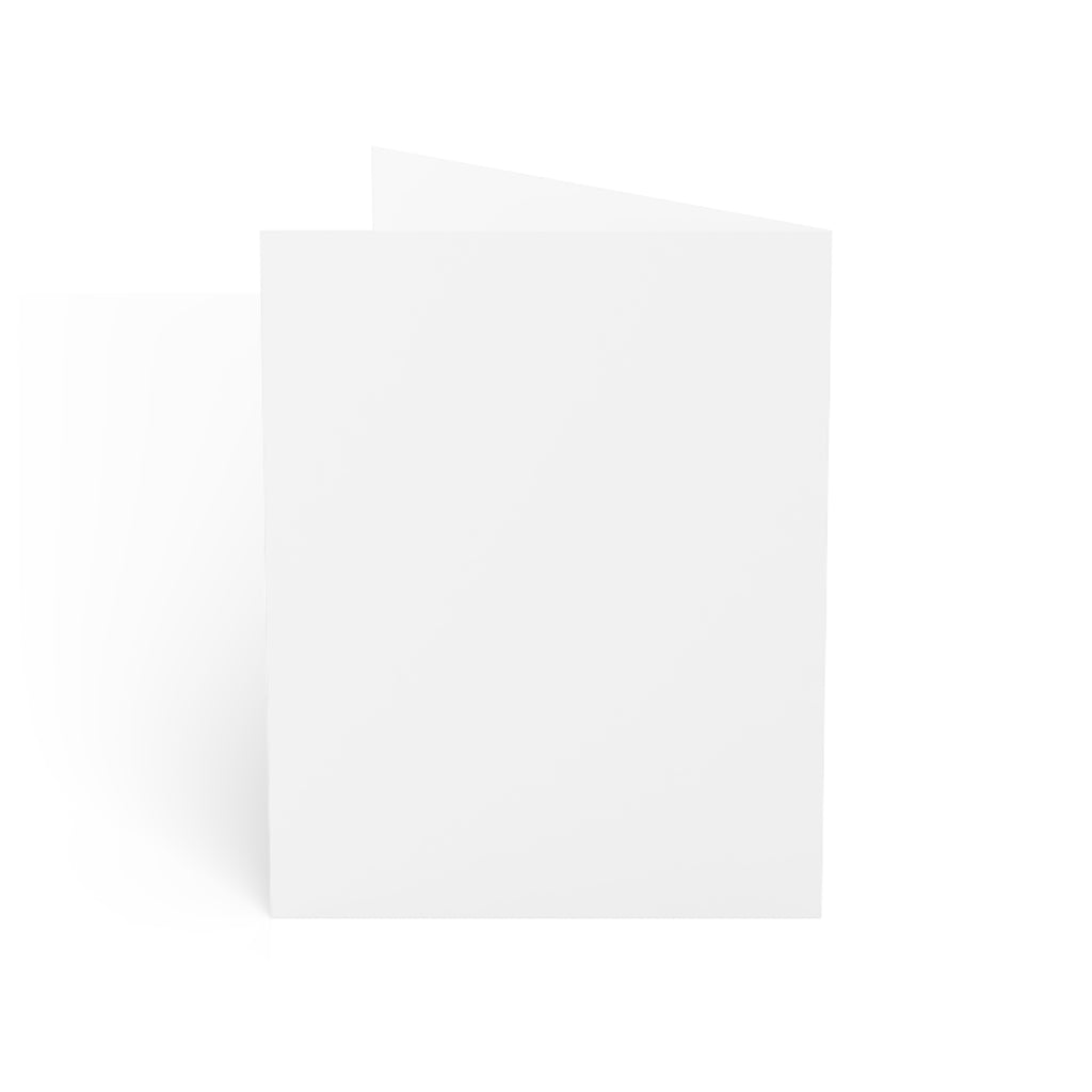 Birthday Greeting Card — Cute Ice Cream Cone "Happy Birthday" (1/10/30/50 Pack)