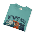 Different Minds Shared Humanity T-Shirt — Unity & Neurodiversity Awareness Tee