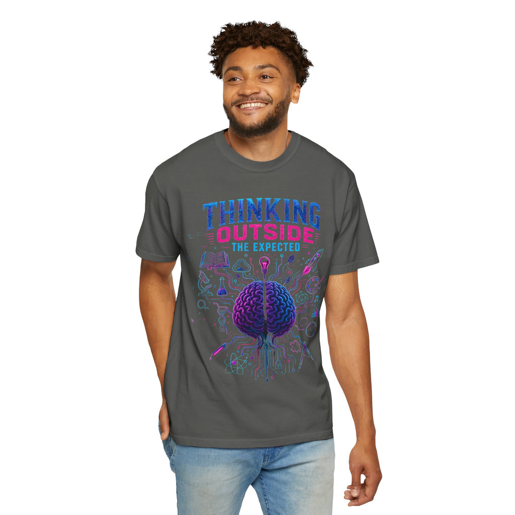 Thinking Outside the Expected T-Shirt — Creative Brain Graphic Tee