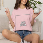 Classic Crewneck T‑Shirt — Custom Front Print Template