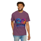 Autism Acceptance T-Shirt — Infinity Puzzle Rainbow Design