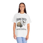 Think Freely T-Shirt — 'The World Keeps Different Perspectives' Graphic Tee