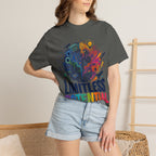 Limitless Potential T-Shirt — Inspirational Brain & Rainbow Design