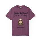 Birthday Cake Personalized T‑Shirt — "Happy Birthday! [Insert Name]" Customizable Tee